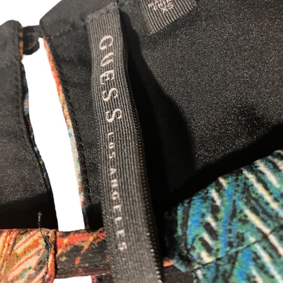 GUESS Los Angeles Sleeveless Lined Fit & Flare Mini Dress xs - Picture 9 of 11